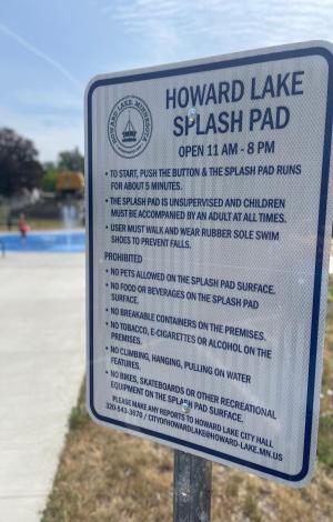 Splash Pad Rules