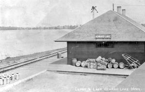 Howard Lake Train Depot image